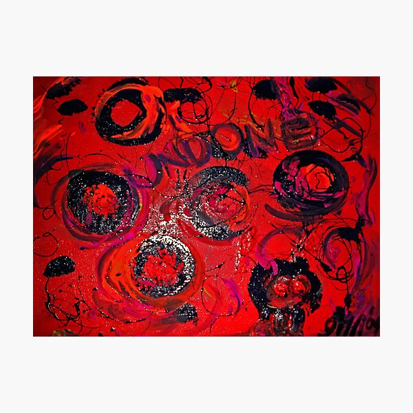 Undone Photographic Print