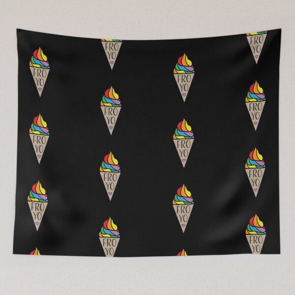 Item preview, Rainbow Froyo Cone designed and sold by M-lee400.