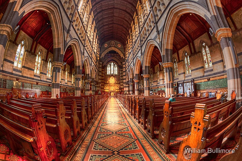 "St Paul's Cathedral • Melbourne • Australia " by William Bullimore