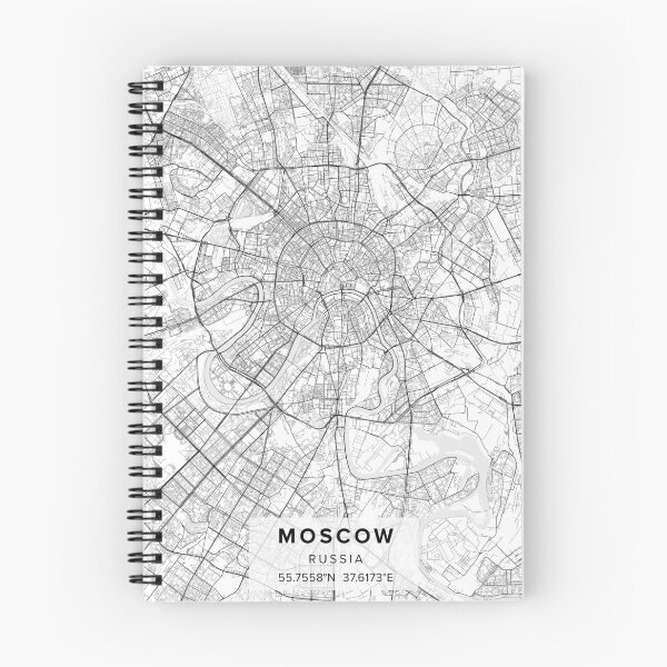 Item preview, Moscow Map designed and sold by Kara515.