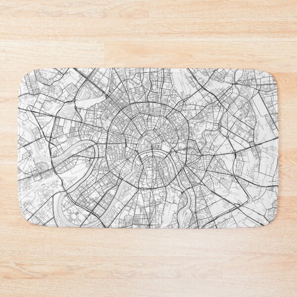 Item preview, Moscow Map designed and sold by Kara515.
