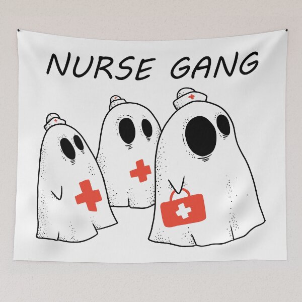 Item preview, Ghosts nurses gang. designed and sold by emphatic.