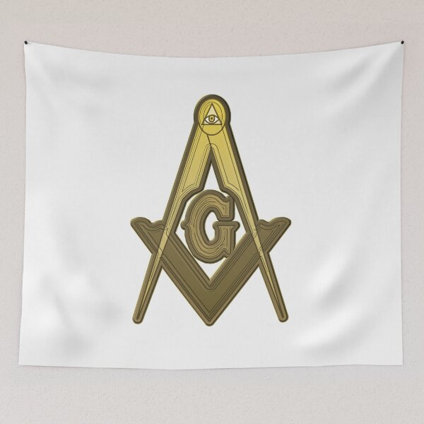 Item preview, Freemason Compass Golden designed and sold by IBMClothing.