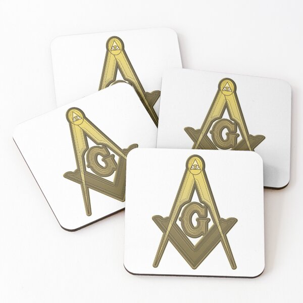 Item preview, Freemason Compass Golden designed and sold by IBMClothing.