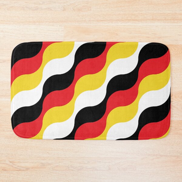 Item preview, german flag waving pattern designed and sold by close-up.biz.