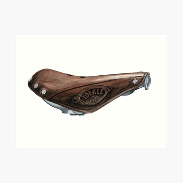 Ideale racing saddle Art Print