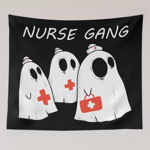 Item preview, Ghosts nurses gang. designed and sold by emphatic.