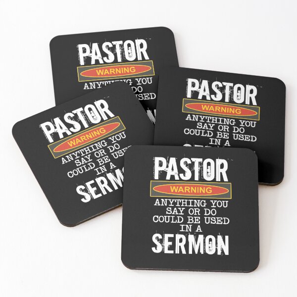 Item preview, Pastor Warning Anything You Say Or Do Could Be Used In A Sermon Funny Preacher Gift designed and sold by Dressed For  Duty.