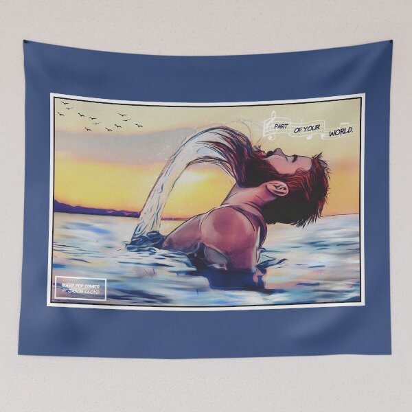 Item preview, The Bearded Merman designed and sold by Jason Lloyd Art.