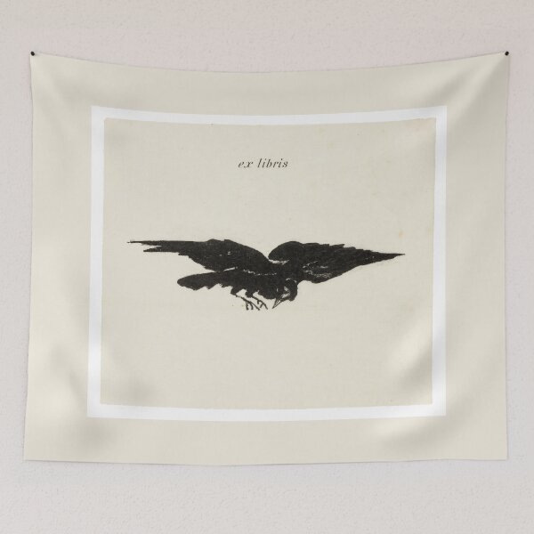 Item preview, Flying Raven Ex Libris designed and sold by silvercrystal.