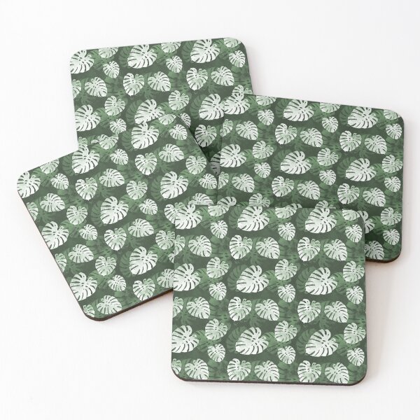 Item preview,  Botanical pattern with Monstera leaves designed and sold by Fishik.