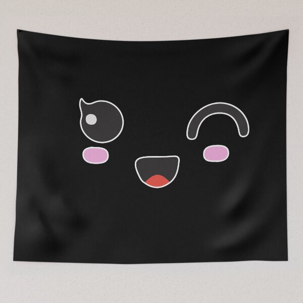Item preview, Cute Kawaii winking face designed and sold by Kam-designs.