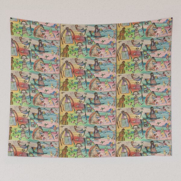 Item preview, Mid Air by Marquise R. and Dolores the Artist designed and sold by CreativeClayArt.