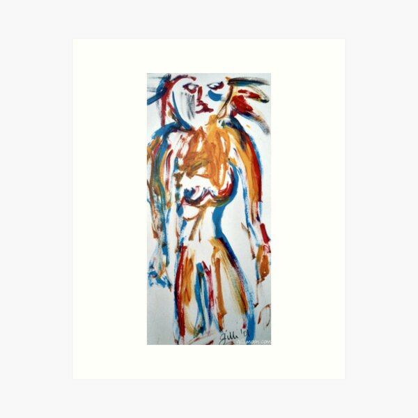 Woman Live 1 Art Print