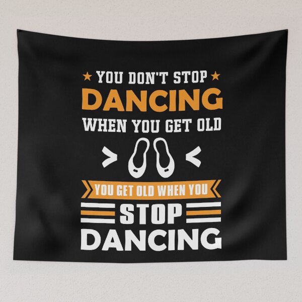 Item preview, Dancing Ballet Old pension saying designed and sold by 1681830934131.