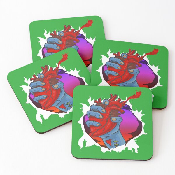 Item preview, Zombie Hand Holding Beating Heart designed and sold by TheCrazyBear.