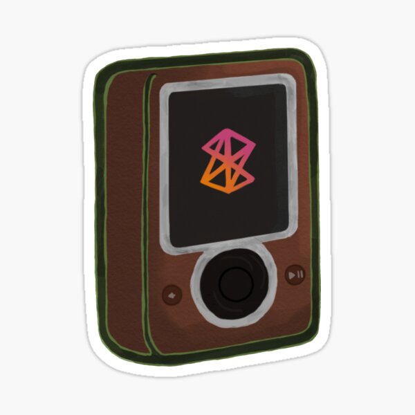 Item preview, Brown Zune 30GB designed and sold by stupidtees.