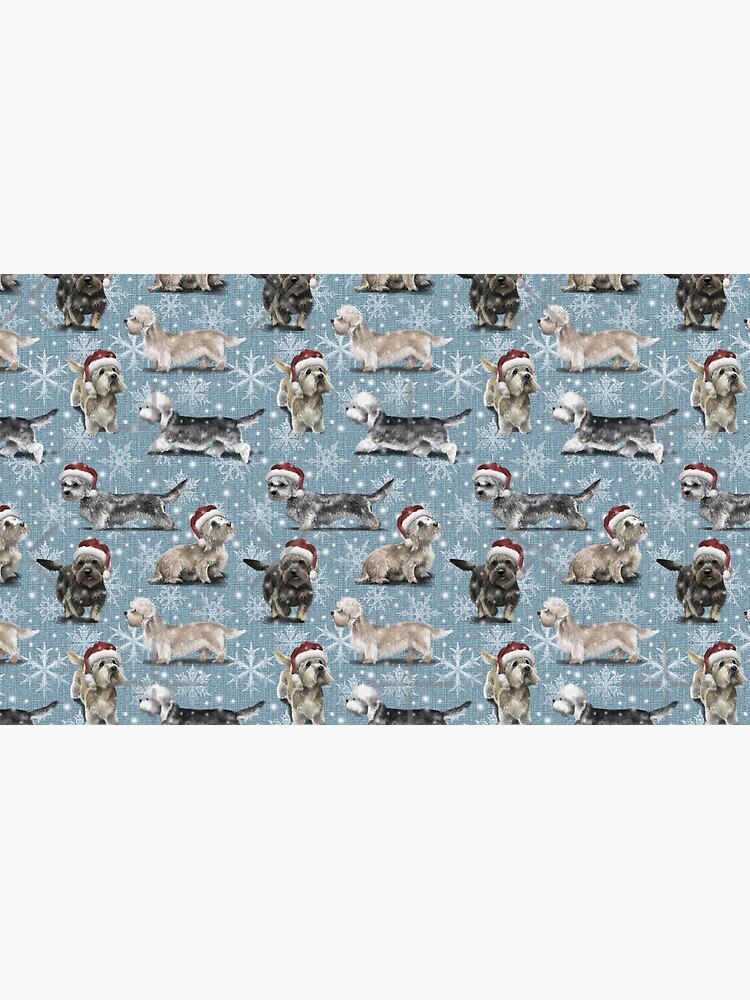 The Christmas Dandie Dinmont Terrier by elspethrose