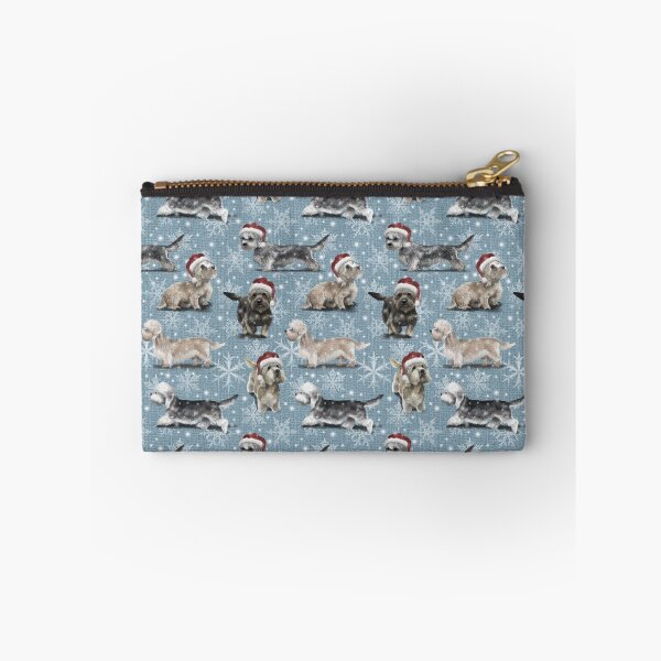 Item preview, The Christmas Dandie Dinmont Terrier designed and sold by Elspeth Rose Design.