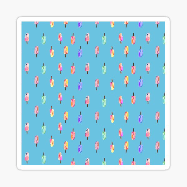 Motif de desserts glacés Sticker