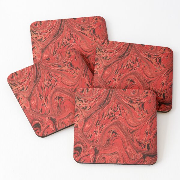 Item preview, Vintage Red Marble Paper designed and sold by silvercrystal.