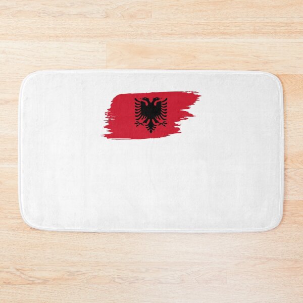 Item preview, Albania brushstroke flag designed and sold by 1681830934131.