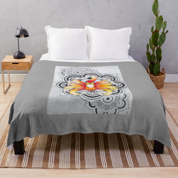 Item preview, Flaming Kitsune Mandala designed and sold by TG-ART-.