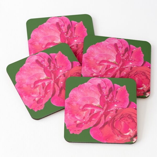 Item preview, Gift idea red rose with dew drops. Photo designed and sold by Katja LebenFreude.
