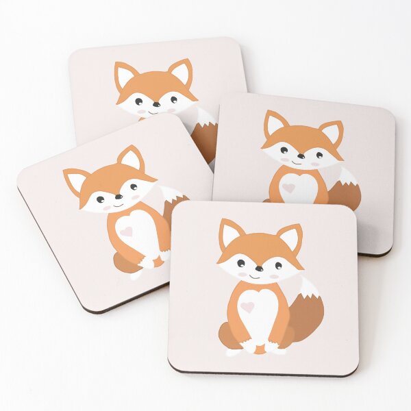 Item preview, Fox on rose designed and sold by Nicole Schaad.