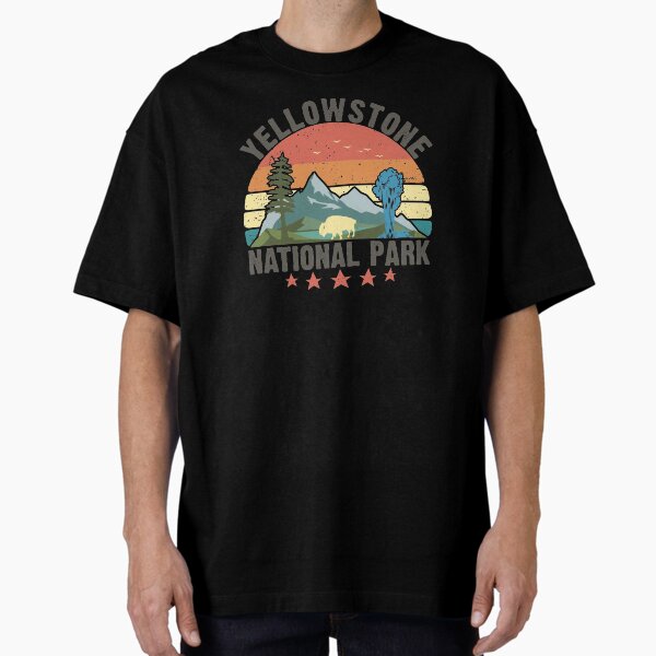Item preview, Yellowstone National Park Wyoming mountains landscape volcano geyser designed and sold by alenaz.