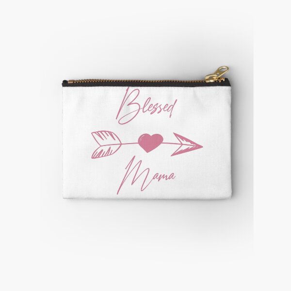 Item preview, Blessed Mama boho pink lettering designed and sold by Arch4Design.