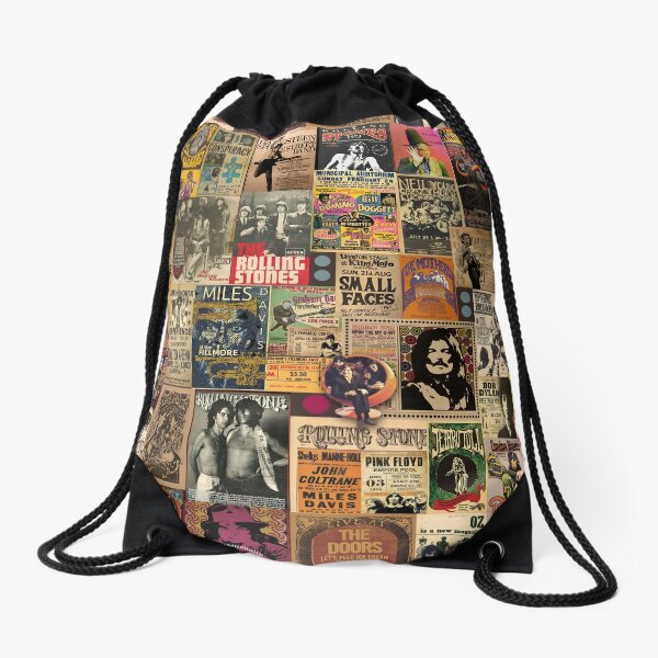 OU Reborn Drawstring Cinch Bag Made From Recycled Clothes