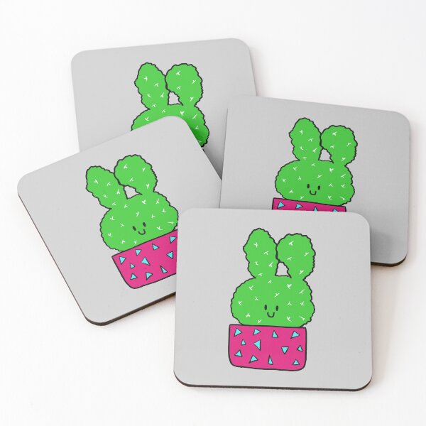 Item preview, Cute Cactus Design #1: The Smiling Bunny Cactus designed and sold by DreamCactus.
