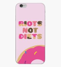 Riots Not Diets // Pink iPhone Case