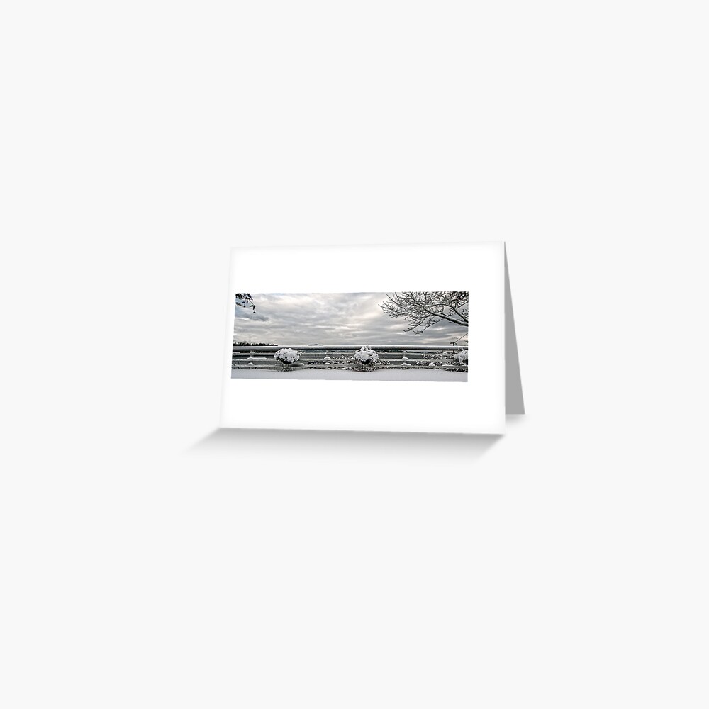 Room on the Deck at the Springwater Lodge Greeting Card