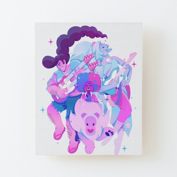 Independent Together Wood Mounted Print