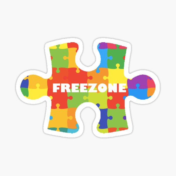 Item preview, Freezone Puzzle Piece designed and sold by mysnb.