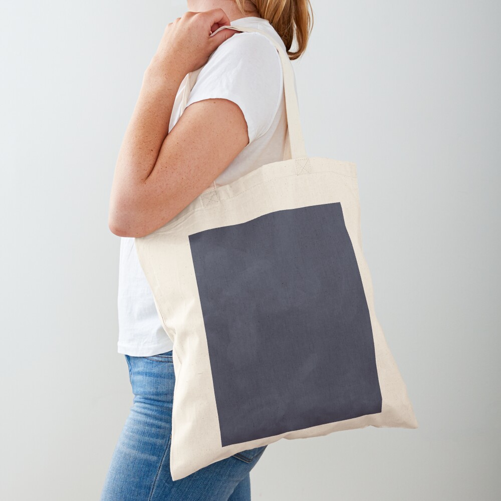 navy blue canvas bag