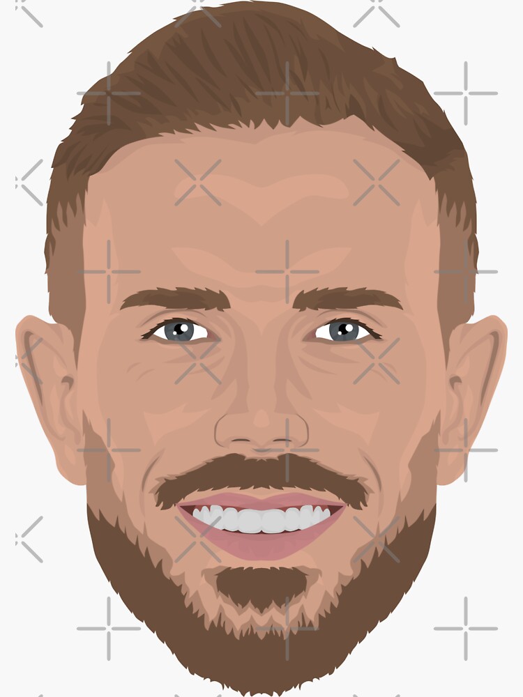 "Jordan Henderson" Sticker for Sale by DeeJayDesign Redbubble