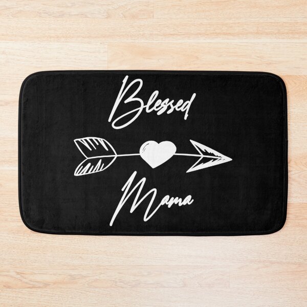 Item preview, Blessed Mama boho white lettering designed and sold by Arch4Design.