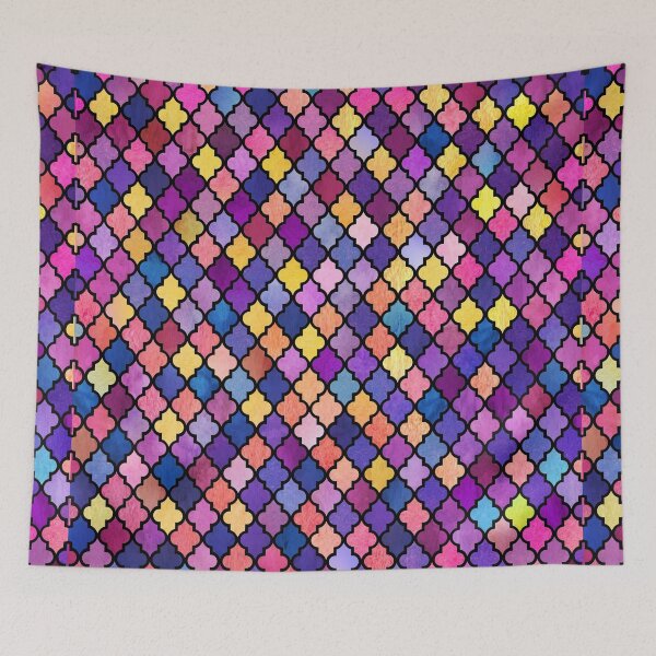 Item preview, Arabic moroccan mosaic pattern designed and sold by Art by Lilia.