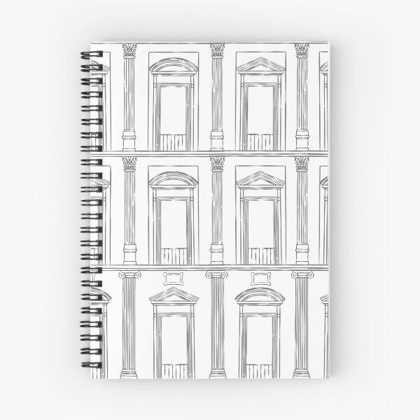Item preview, Fachada del edificio de arquitectura antigua clásica designed and sold by NespolaDesigns.