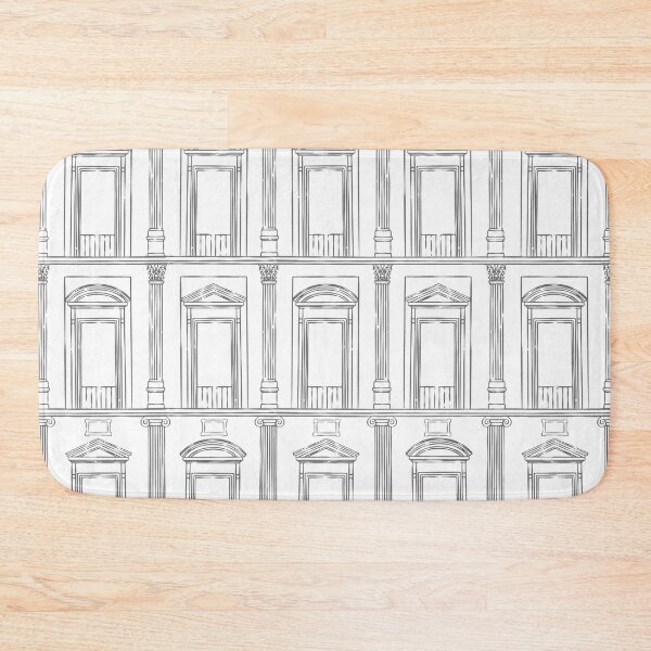 Item preview, Classical ancient architecture building facade designed and sold by NespolaDesigns.