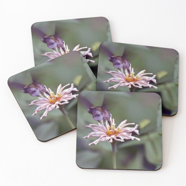 Item preview, The Humming Bird and the Zinnia designed and sold by Maureen Zaharie.
