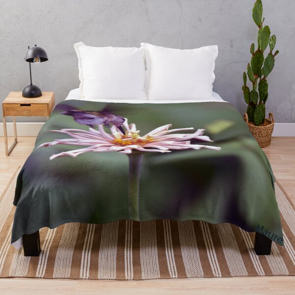 Item preview, The Humming Bird and the Zinnia designed and sold by Maureen Zaharie.