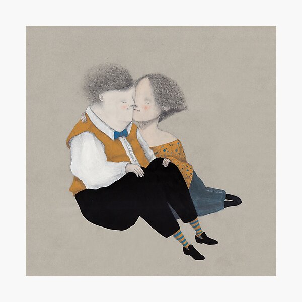 The Kiss Photographic Print