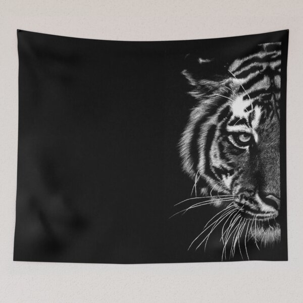 Item preview, Tiger Portrait designed and sold by Lizcuits.