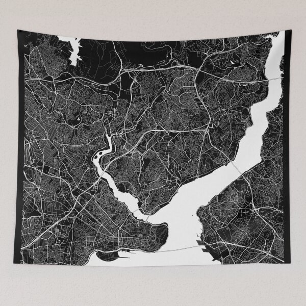 Item preview, Istanbul Map  designed and sold by Kara515.
