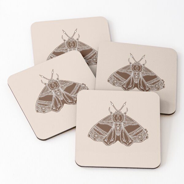 Item preview, Bohemian Tribal Moth designed and sold by LordGraceArt.