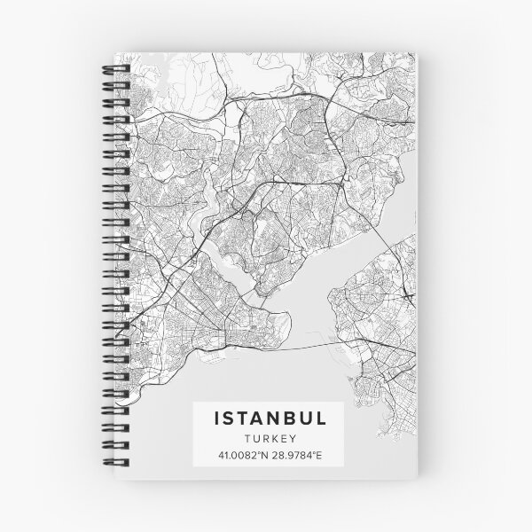 Item preview, Istanbul Map designed and sold by Kara515.